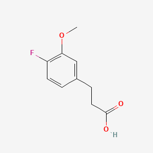 3-(4-Fluoro-3-methoxyphenyl)propanoic acid