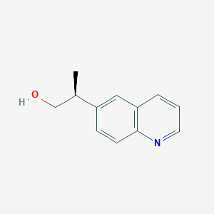 (2S)-2-Quinolin-6-ylpropan-1-ol