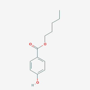 molecular formula C12H16O3 B030016 Pentyl 4-hydroxybenzoate CAS No. 6521-29-5