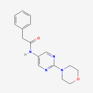N-(2-morpholinopyrimidin-5-yl)-2-phenylacetamide