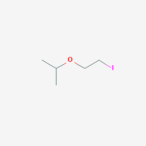 molecular formula C5H11IO B3001750 2-(2-Iodoethoxy)propane CAS No. 318958-37-1