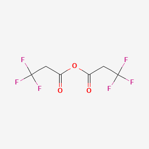 molecular formula C6H4F6O3 B3001864 3,3,3-Trifluoropropanoic anhydride CAS No. 58668-07-8