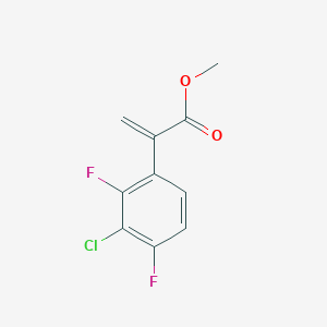 Methyl 2-(3-chloro-2,4-difluorophenyl)prop-2-enoate