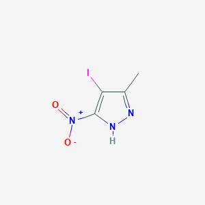 B3001992 4-iodo-5-methyl-3-nitro-1H-pyrazole CAS No. 1281872-29-4; 34334-96-8