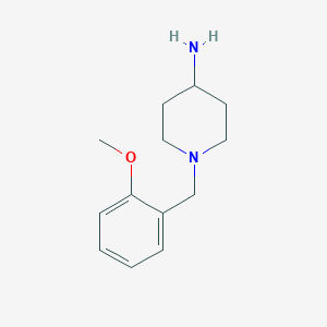 1-[(2-Methoxyphenyl)methyl]piperidin-4-amine