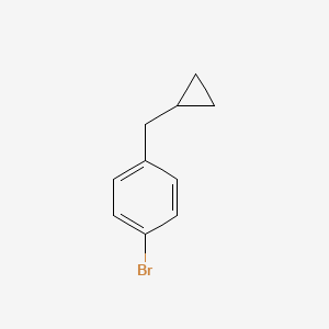 molecular formula C10H11Br B3002745 1-Bromo-4-(cyclopropylmethyl)benzene CAS No. 179251-28-6