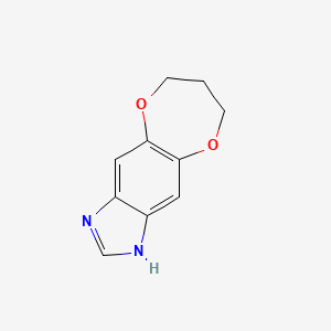 7,8-dihydro-1H,6H-[1,4]dioxepino[2,3-f]benzimidazole