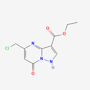 Ethyl 5-(chloromethyl)-7-hydroxypyrazolo[1,5-a]pyrimidine-3-carboxylate