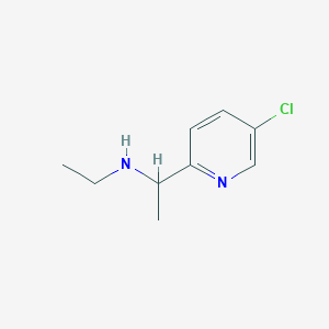 1-(5-Chloropyridin-2-yl)-N-ethylethanamine