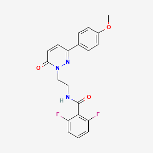 2,6-difluoro-N-(2-(3-(4-methoxyphenyl)-6-oxopyridazin-1(6H)-yl)ethyl)benzamide