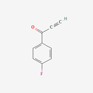 molecular formula C9H5FO B3003023 1-(4-Fluorophenyl)prop-2-yn-1-one CAS No. 54012-23-6