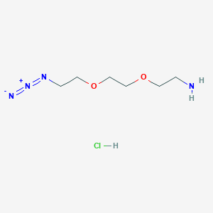 2-[2-(2-Azidoethoxy)ethoxy]ethanamine;hydrochloride