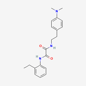 N1-(4-(dimethylamino)phenethyl)-N2-(2-ethylphenyl)oxalamide
