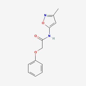 N-(3-methyl-1,2-oxazol-5-yl)-2-phenoxyacetamide