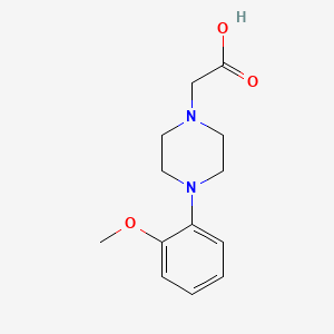 [4-(2-Methoxyphenyl)piperazin-1-yl]acetic acid