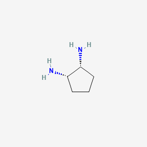 molecular formula C5H12N2 B3003292 cis-Cyclopentane-1,2-diamine CAS No. 40535-45-3