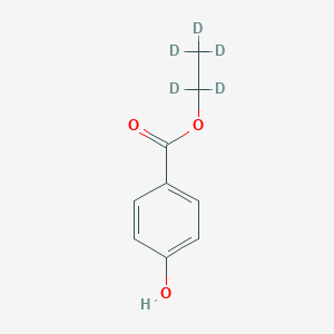molecular formula C9H10O3 B030033 Ethyl-d5 Paraben CAS No. 126070-21-1