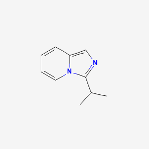 molecular formula C10H12N2 B3003513 3-(Propan-2-yl)imidazo[1,5-a]pyridine CAS No. 916994-65-5