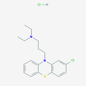 molecular formula C19H24Cl2N2S B030037 Chlorproethazine hydrochloride CAS No. 4611-02-3