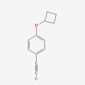 1-Cyclobutoxy-4-ethynylbenzene