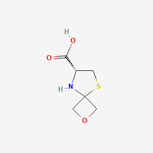 2-Oxa-8-thia-5-azaspiro[3.4]octane-6-carboxylic acid