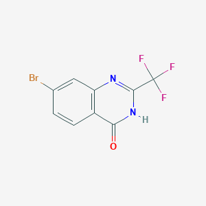 7-Bromo-2-(trifluoromethyl)quinazolin-4-ol