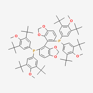 molecular formula C74H100O8P2 B3004171 (R)-Dtbm-segphos CAS No. 210169-40-7; 566940-03-2