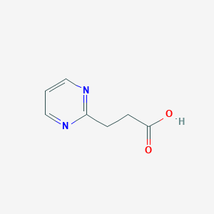 2-Pyrimidinepropanoic acid