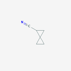 molecular formula C6H7N B3004531 Spiro[2.2]pentane-1-carbonitrile CAS No. 345892-44-6