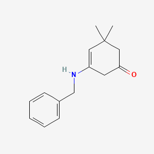 B3004743 3-(Benzylamino)-5,5-dimethylcyclohex-3-en-1-one CAS No. 587852-26-4; 889-31-6