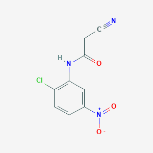N-(2-chloro-5-nitrophenyl)-2-cyanoacetamide