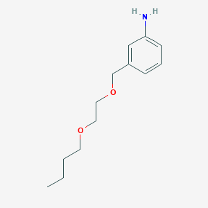 3-[(2-Butoxyethoxy)methyl]aniline