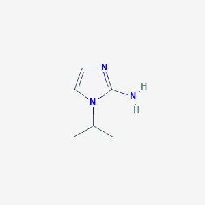 molecular formula C6H11N3 B3005180 1-Isopropyl-1H-imidazol-2-amine CAS No. 1056619-71-6