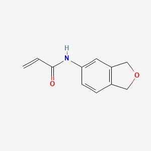 N-(1,3-Dihydro-2-benzofuran-5-yl)prop-2-enamide
