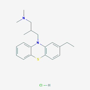 molecular formula C20H27ClN2S B030052 盐酸依替美嗪 CAS No. 3737-33-5