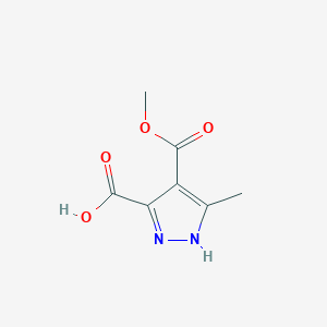 4-(Methoxycarbonyl)-5-methyl-1H-pyrazole-3-carboxylic acid