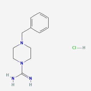 4-Benzylpiperazine-1-carboximidamide hydrochloride