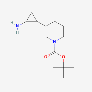 Tert-butyl 3-(2-aminocyclopropyl)piperidine-1-carboxylate