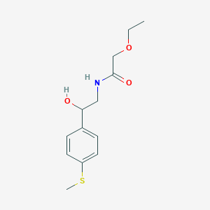 2-ethoxy-N-(2-hydroxy-2-(4-(methylthio)phenyl)ethyl)acetamide