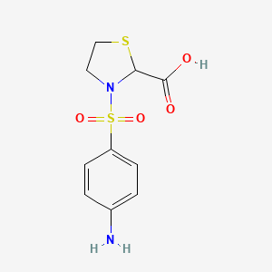 3-(4-Amino-benzenesulfonyl)-thiazolidine-2-carboxylic acid