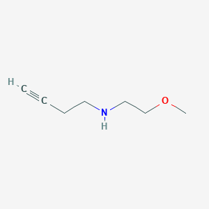 (But-3-yn-1-yl)(2-methoxyethyl)amine