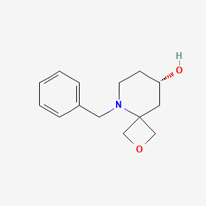 molecular formula C14H19NO2 B3005639 5-Benzyl-2-oxa-5-azaspiro[3.5]nonan-8-ol CAS No. 1367728-03-7