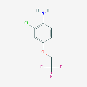 2-Chloro-4-(2,2,2-trifluoroethoxy)aniline