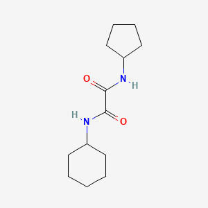 molecular formula C13H22N2O2 B3005670 N1-cyclohexyl-N2-cyclopentyloxalamide CAS No. 331266-97-8