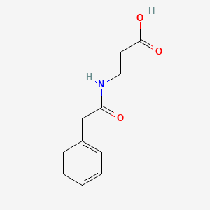 molecular formula C11H13NO3 B3005684 3-(2-Phenylacetamido)propanoic acid CAS No. 55154-47-7