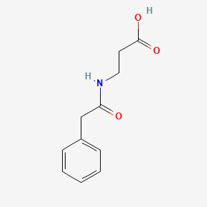 B3005684 3-(2-Phenylacetamido)propanoic acid CAS No. 55154-47-7
