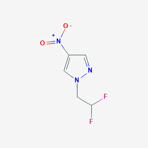 1-(2,2-difluoroethyl)-4-nitro-1H-pyrazole