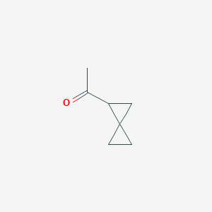 molecular formula C7H10O B3005717 1-Spiro[2.2]pentan-2-ylethanone CAS No. 249563-62-0