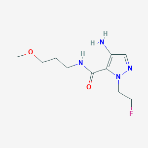 4-Amino-1-(2-fluoroethyl)-N-(3-methoxypropyl)-1H-pyrazole-5-carboxamide