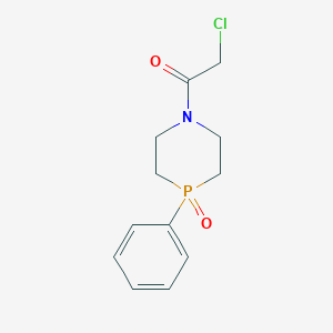 2-Chloro-1-(4-oxo-4-phenyl-1,4lambda5-azaphosphinan-1-yl)ethanone